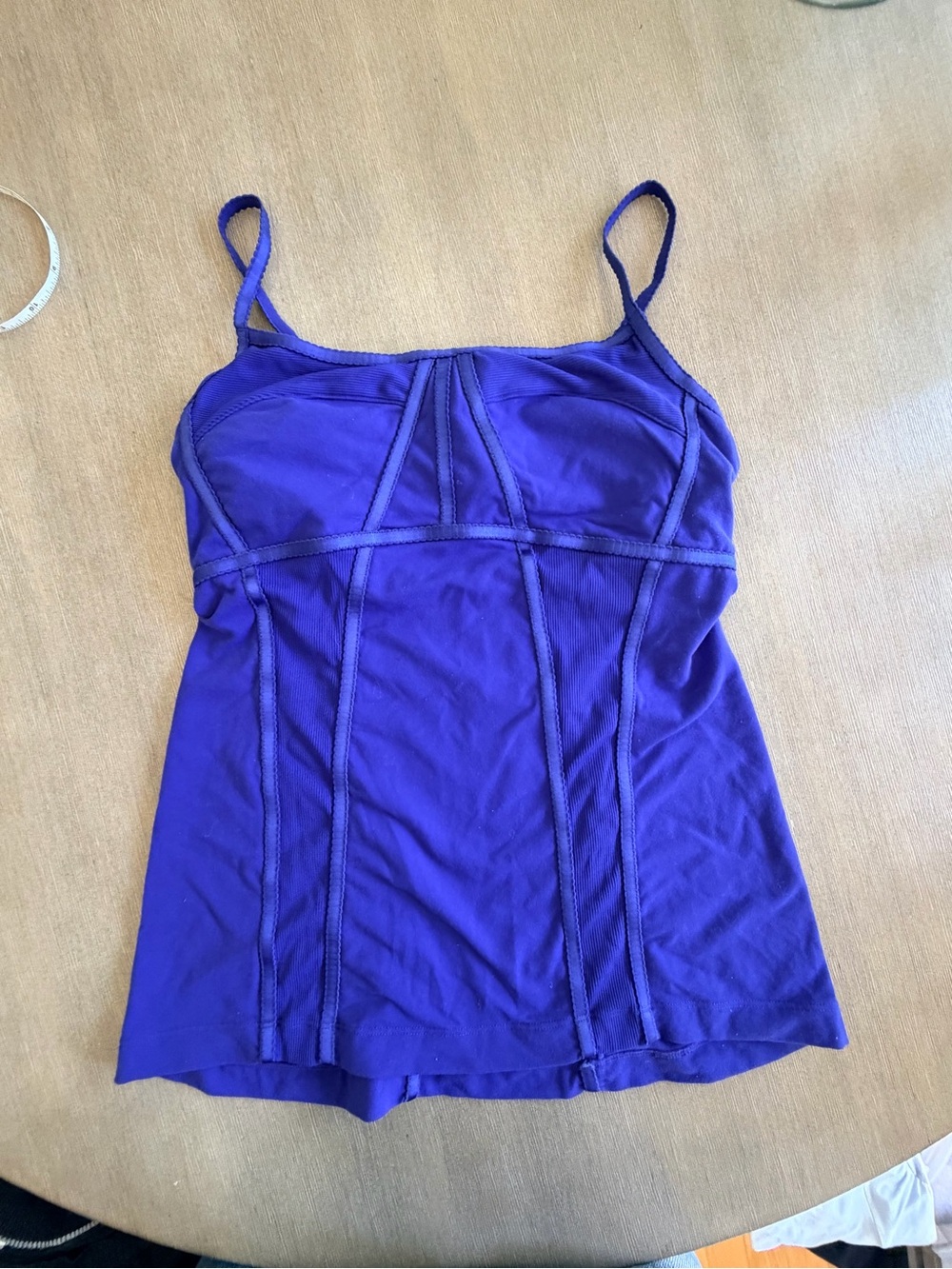 Lululemon Purple Spaghetti Strap Tank Top size 6